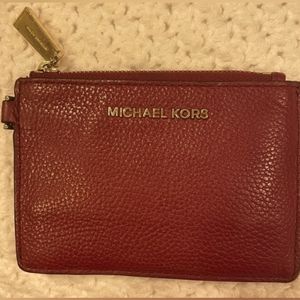 Michael Kors Coinpurse in Burgundy